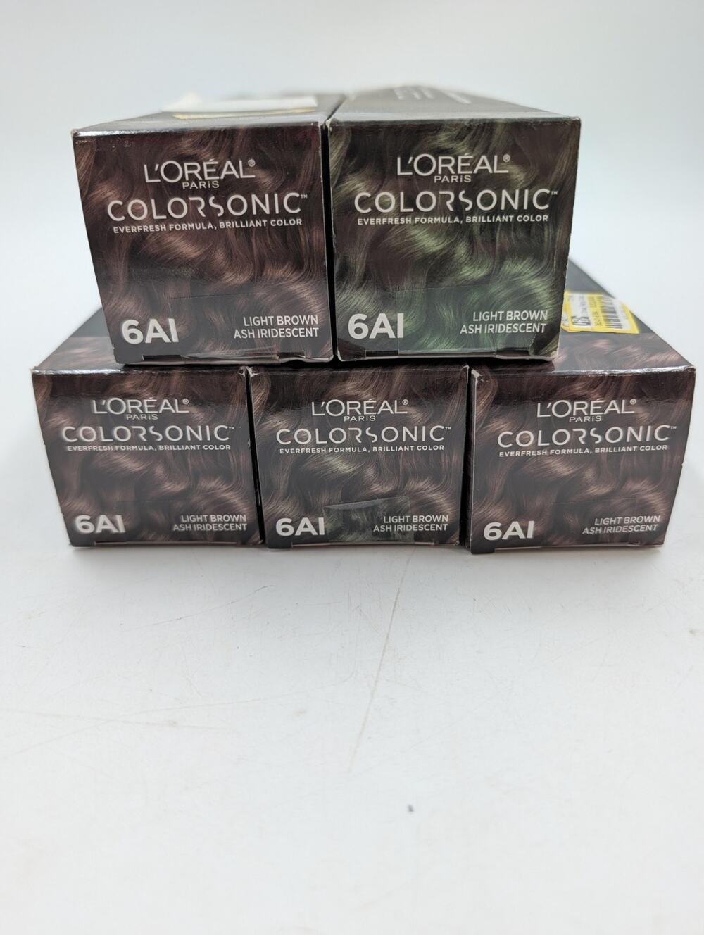 NEW Five Pack 6AI L'Oreal Paris Colorsonic Permanent Hair Color